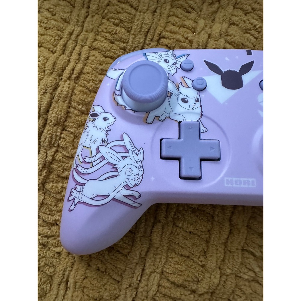 Hori Wireless Horipad Nintendo Switch OS Purple Excellent Eevee Evolutions - Picture 10 of 13